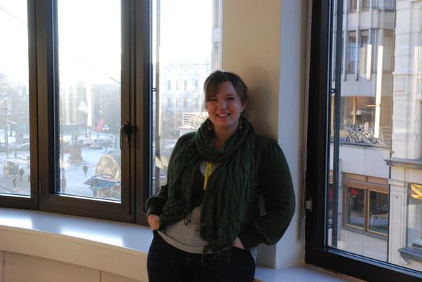 Lisa er praktikant hos Amnesty International